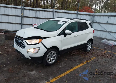 2021 Ford Ecosport Se z USA, uszkodzony, nr VIN MAJ6S3GL9MC396946